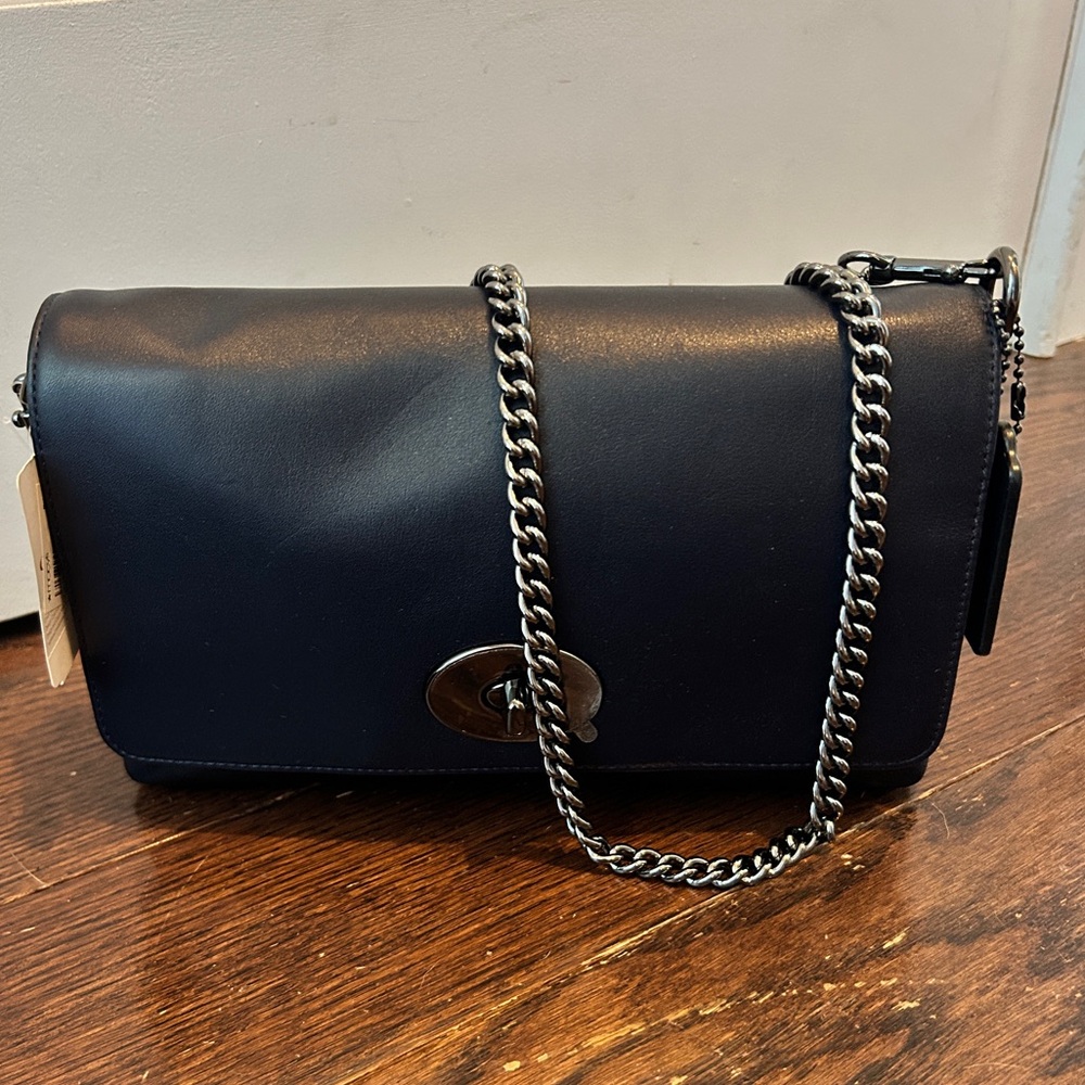 Never been used Coach Navy Cross body bag